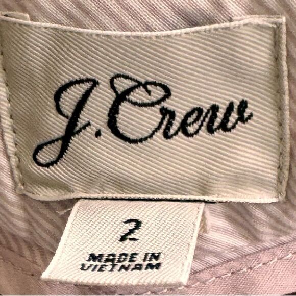 J. Crew Pale Lilac Purple Lavender Haze 4" Inch Chino Shorts. Pockets. 2. - Picture 6 of 9